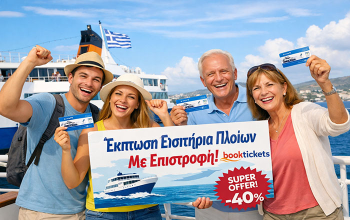 Εισιτήρια Πλοίων Μετ’ Επιστροφής